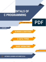  Fundamentals of C