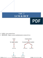 LCM HCF B1 Day1 PDF