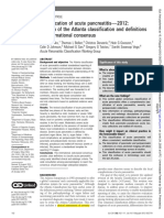 Pancreatite Critérios de Atlanta 2012 PDF