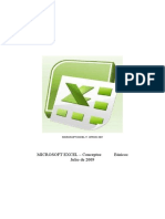 Microsoft Excel Conceptos Basicos