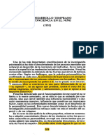 04 - El Desarrollo Temprano de La Consciencia en El Niño