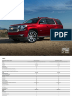TAHOE: Especificaciones y características del Chevrolet Tahoe