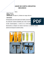 Bloqueador de Corta Circuitos Mecánico PDF