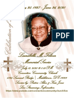 Laurabelle Martha Toliver - Celebration of Life