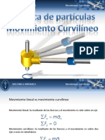 Cinética en Movimiento Curvilíneo 2020-I PDF
