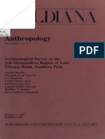 Prospeccion Arqueologica en La Region Juli-Desaguadero en El Lago Titicaca 1997 PDF