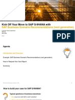 Business Scenarios Recomendation - SAP Business Scenario Recommendations - How To Reaquest Your Own Re PDF