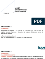 Matemática básica: conjuntos y operaciones