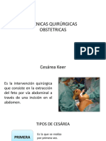Técnicas Quirúrgicas Obstetricas PDF