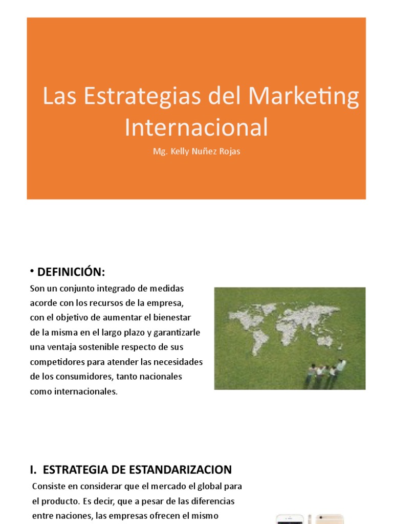 Estrategias de Marketing Internacional | PDF | Producto (Negocio ...