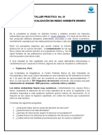 Taller 01 - Normativa y Fiscalizacion en Medio Ambiente Minero