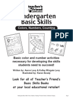 Scholastic K Skills (Color & Numbers)