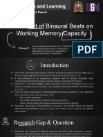 The Effect of Binaural Beats On Working Memory Capacity: GCN516 Brain and Learning