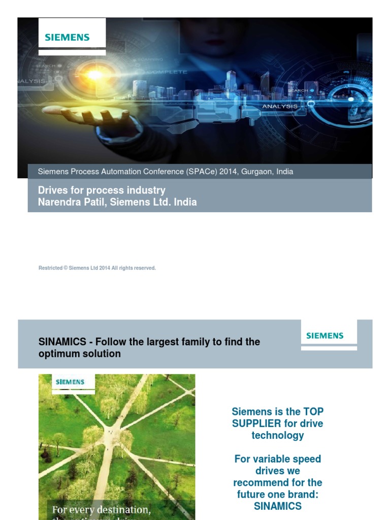 Drives in Process Industries | PDF | Electric Motor | Efficient Energy Use