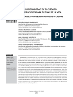 Modelos de Dignidad en El Cuidado: Contribuciones para El Final de La Vida
