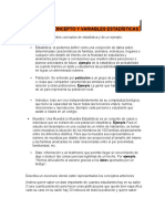 Estadistica 1 Concepto y Variables Estadísticas