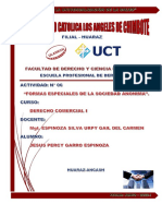 ACTIVIDAD #06-Formas Especiales de La Sociedad Anónima