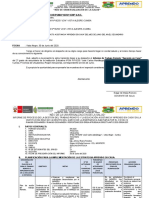 3º Informe Marzo - Abril - Edgar