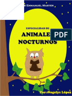 Esp. de Animales Nocturnos PDF