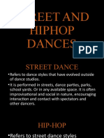 Street and Hiphop Dance Styles Explained