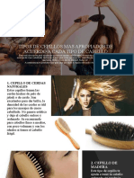 Guía de cepillos para cada tipo de cabello