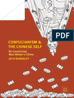 Jack Barbalet (Auth.) - Confucianism and The Chinese Self - Re-Examining Max Weber's China-Palgrave Macmillan (2017)