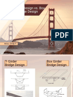 T-Girder Bridge Design vs. Box Girder Bridge Design: Arizo, Cindy V