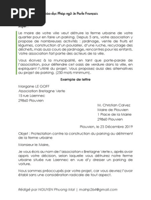 Exemple PE DELF B2 Ferme Urbaine  PDF  La nature  Science