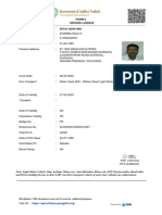 Form 6 Driving Licence 387/21/ADN/1996