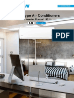 Split Type Air Conditioners: DC Inverter Control 50 HZ