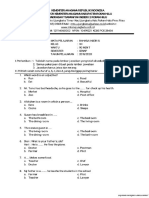 Soal Bahasa Inggris KLS Vii Semester 2