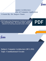 Subject Name: Computer Architecture Department: Bachelor of Computer Application Created By: Dr. Sanjeev Punia