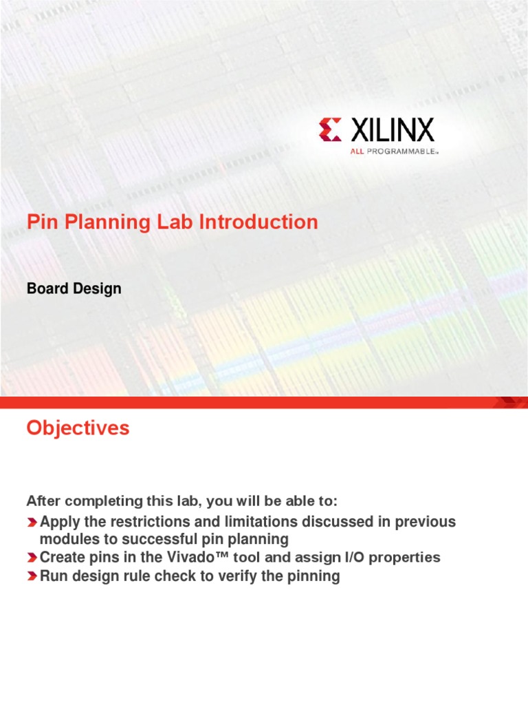 05 - Lab Pin Planning Ntro PDF | PDF | Field Programmable Gate Array ...