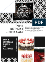 Think Birthday - Think Cake