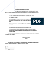 Sss Certificate of Separation PDF | PDF | Affidavit | Legal Documents