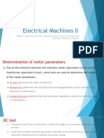 Electrical Machines II: Week 8: Induction Motor Tests, Maximum Power, Maximum Torque and Maximum Efficiency Criterion