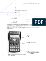 Statistics: 10.1 Mean and Standard Deviation - Single Data