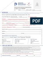 Information: Registration Form For Delf/Dalf Examinations