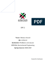 Geotechnical hw2 Mouaz PDF