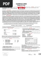 Haemoglobin With Buffer Ready With Use PDF