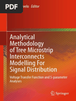 Analytical Methodology of Tree Microstrip Interconnects Modelling For Signal Distribution