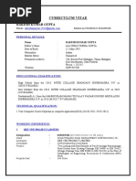 Curriculum Vitae: Rakesh Kumar Gupta