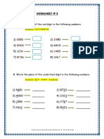 Grade 3 Maths Worksheets 4 Digit Numbers Ones Tens Hundreds and Thousands Page 6