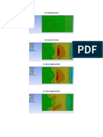 Displacement of Different Points Results