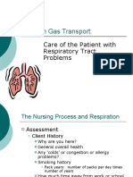 Alteration in Gas Transport:: Care of The Patient With Respiratory Tract Problems