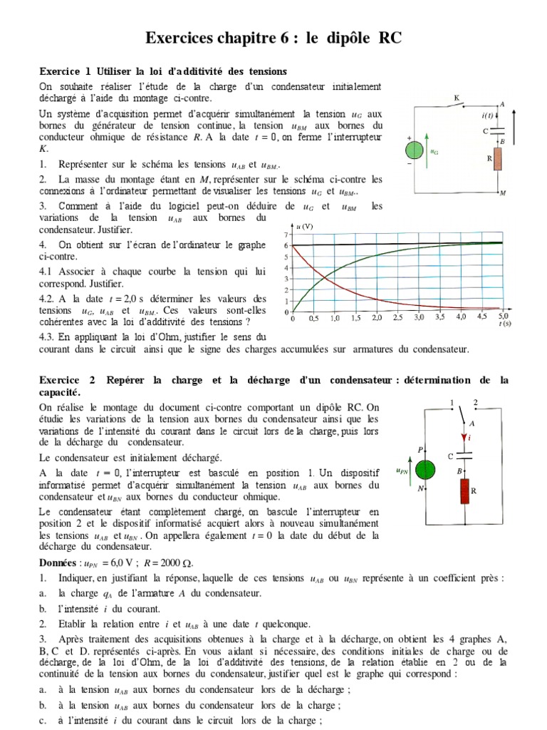 Comment Representer Une Resistance Ohmique Sur Un Schema De Circuit Exp 6 | PDF