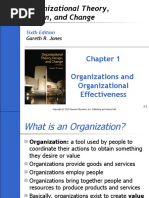 Organizational Theory, Design, and Change