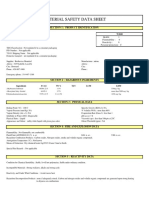 Material Safety Data Sheet: Section 1: Product Identification