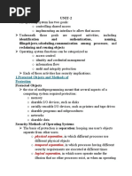 UNIT-2: 1.protected Objects and Methods of Protection