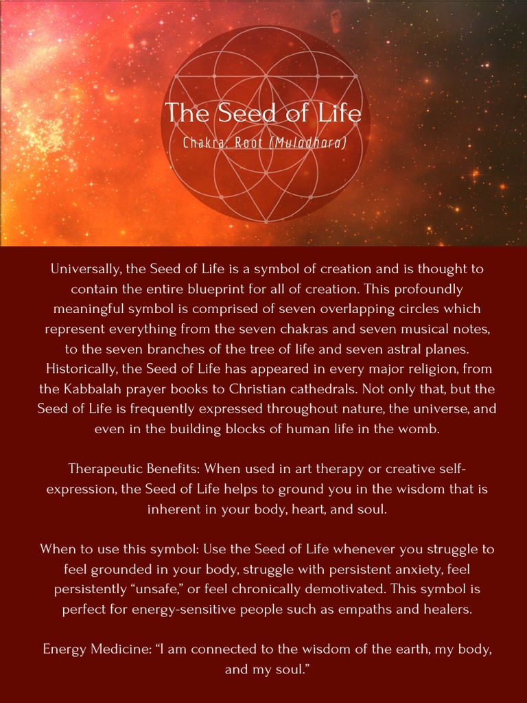 Seed of Life Sample Printables | PDF